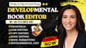 developmental book editing, novel book editor, proofread dark fantasy, fiction