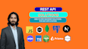 build a secure rest api using node js express js mongodb postgresql and prisma