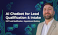 setup a ai chatbot for lead qualification and intake