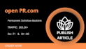 provide a permanent openpr guest post