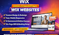 wix website design wix website redesign wix ecommerce redesign wix website