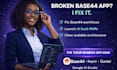 fix vibe base44 websites, web apps, base 44, base44 expert, google stitch, flow