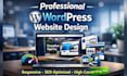 design wordpress website, elementor website, business website, woocommerce store