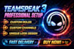 setup teamspeak 3 servergroups, permissions and channels