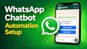 set up whatsapp chatbot automation for your business using cloud api
