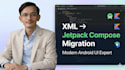 convert android XML layouts to jetpack compose UI