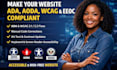 make your website eeoc, ada, aoda, wcag compliant by code fix