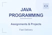 do java programming assignments and projects