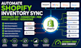 automate shopify inventory sync integrate erp connector pos make zapier webhooks
