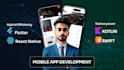 develop and publish react native mobile app for android and ios