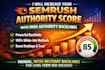 grow your website semrush authority score and domain strength