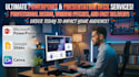 make professional ppt and pitch decks for you