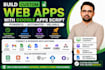 build custom web application and form inside google sheets