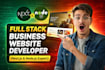 develop a full stack next js website with node js backend