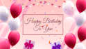 create child birthday slideshow