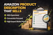 write SEO optimized amazon product description that sells