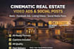 create high converting real estate video reels and social posts