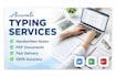 handwritten to word typing service