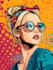 create a unique street pop art illustration