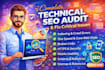 do complete technical SEO audit and fix issues