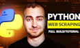 be your expert web scraper, reusable custom web, data mining,  python, map lead