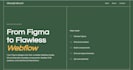 convert figma to webflow website using client first