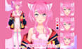 design vtuber model and rig live 2d vtuber model vtuber rigging anime art style