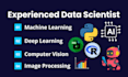 do image classification, data science, clustering, machine learning in python