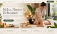 design squarespace spa website massage therapy website online booking website