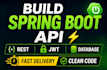 build secure rest API using spring boot and mysql