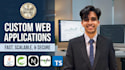 create custom erps, e commerce, and business web apps