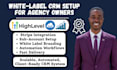 setup gohighlevel saas mode and white label CRM for agencies
