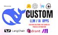 build ai chatbot, rag agent using langchain, gpt, claude, n8n automation