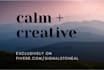 release blocks to creativity and calm