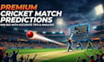 premium cricket match prediction accurate score  outcome