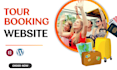 build a professional tour booking website with payment integration