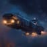 create spaceship concept art for you