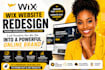 wix website redesign wix website design wix website redesign wix website design