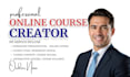 create online course content, curriculum elearning ppt video course creation