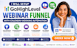 setup gohighlevel webinar funnel with calendar booking automation