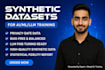 generate synthetic datasets, QA pairs for rag and llm fine tuning