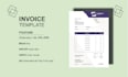 design custom invoice, letterhead template for your business