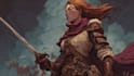 draw fantasy female, dnd illustration