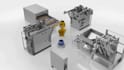 create a cinematic 3d robotic arm animation for entertainment and vfx