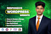 create a responsive wordpress website desing and woocommerce ecommerce store