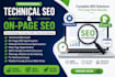 do complete on page and technical SEO for your website