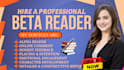 do beta reader, romance beta reader, and provide honest feedback