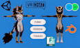 create custom vrchat furry avatar with full body rigging and quest ready