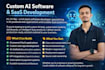 develop custom ai saas web applications