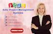 implement zoho projects, zoho sprints, zoho bugtracker and projects plus